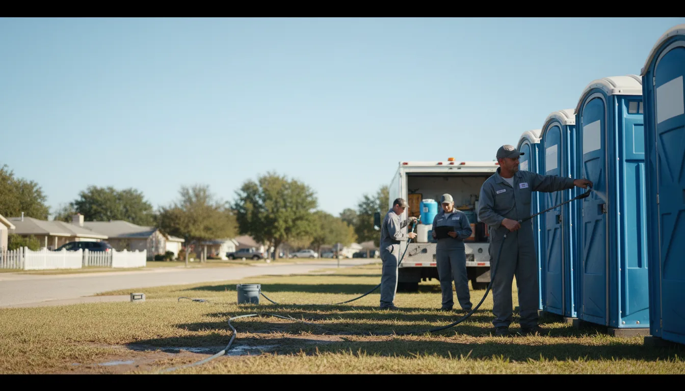 Long-Term Portable Toilet Rental in Greeley, CO near me
